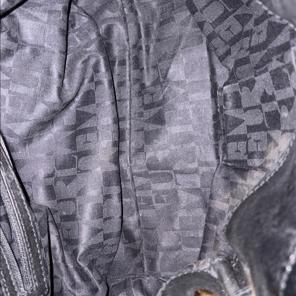 Furla Carmen Black Quilted Shoulder Bag with Scarf. - Picture 12 of 16